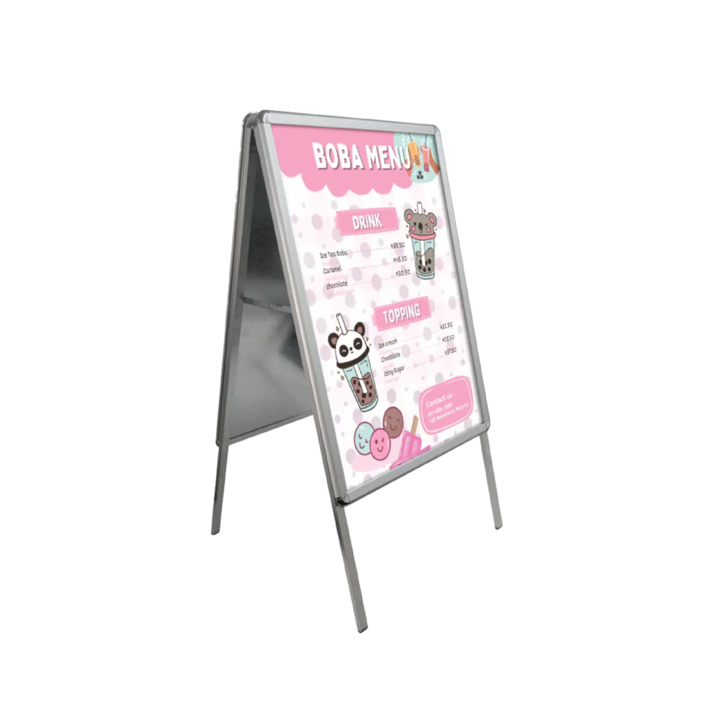 Sandwich Board with Sticker (A1)